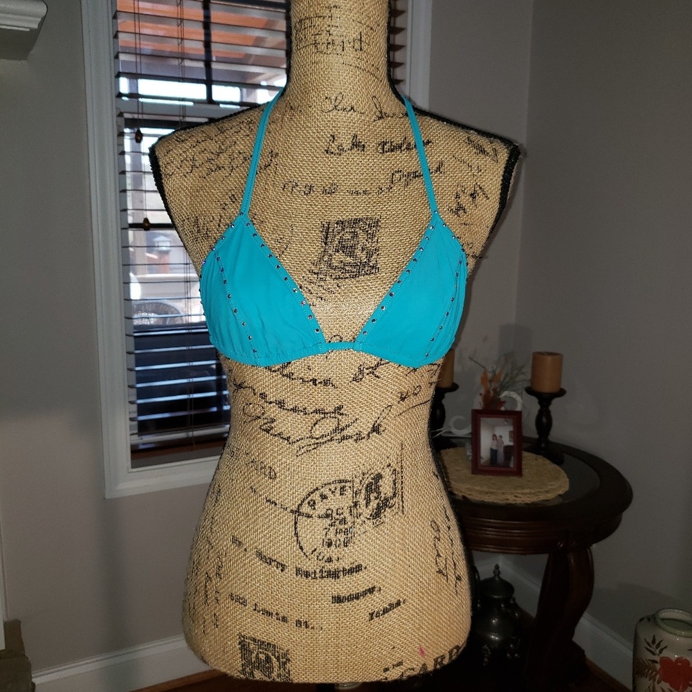 Bikini top Swarovski embelished
